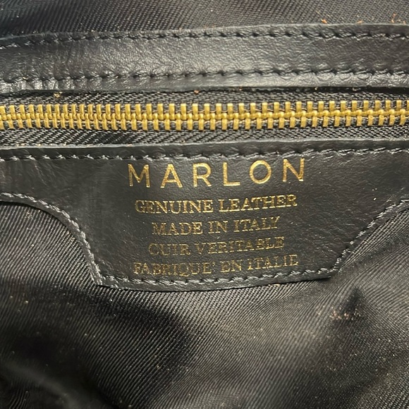 Marlon Firenze | Leather Hobo Bag w/ Interchangeable Crossbody Strap - Picture 8 of 9